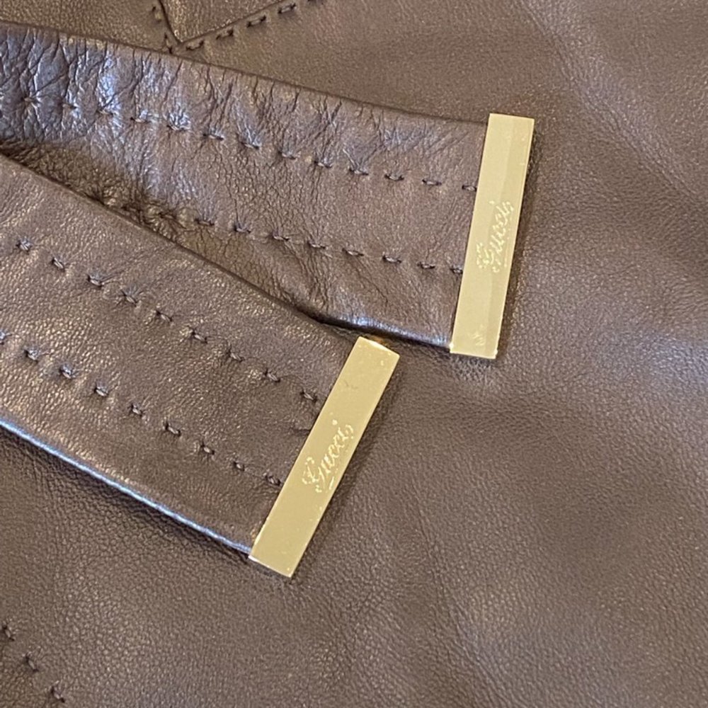 GUCCI LEATHER BLAZER - Picture 9 of 12